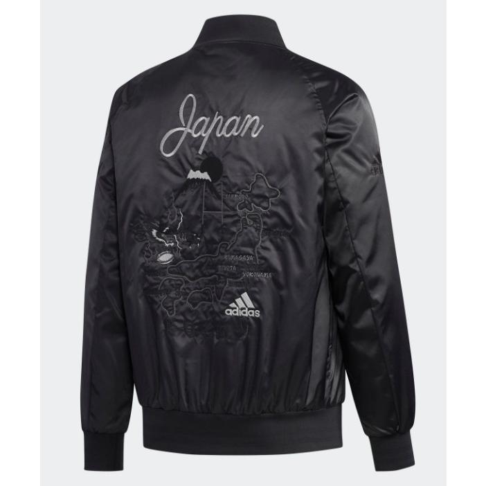 adidas（アディダス） オールブラックス 日本限定スカジャン FYO13