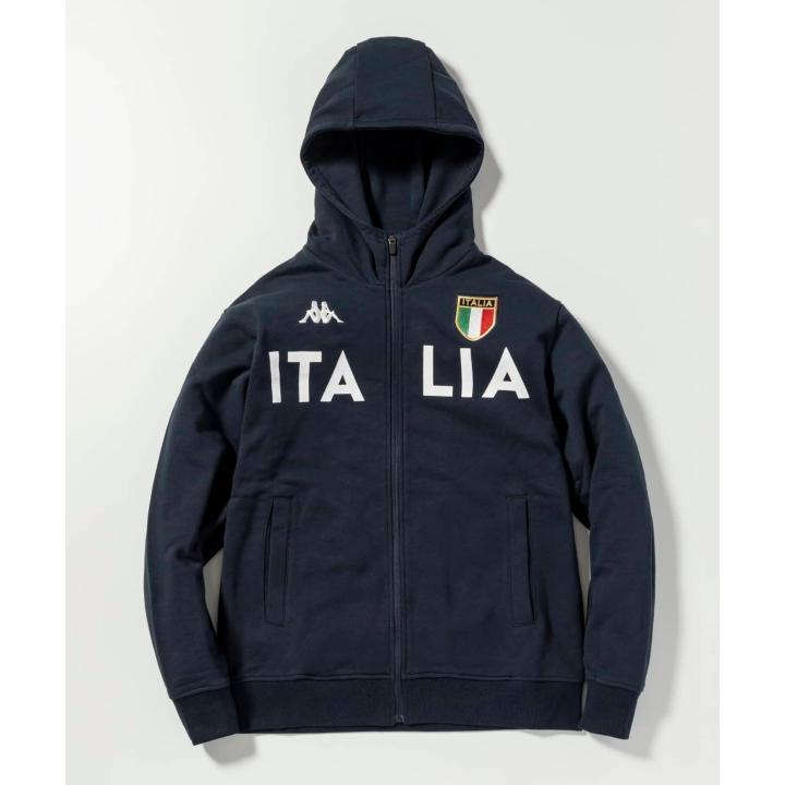 Kappa（カッパ） ITALIA LOGO ZIP HOODIE スウェットパーカー （SN52