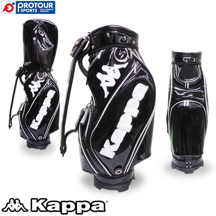 Kappa GOLF キャディバッグ KGA2FACB08 BLK 【カッパ ゴルフ caddie
