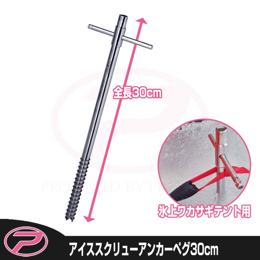 PROX（プロックス） アイススクリューアンカーペグ 30cm (PX91330