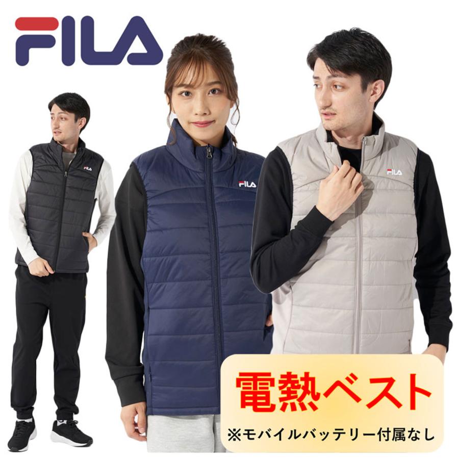 FILA（フィラ） ユニセックス 電熱ベスト 中綿 441927 アウター