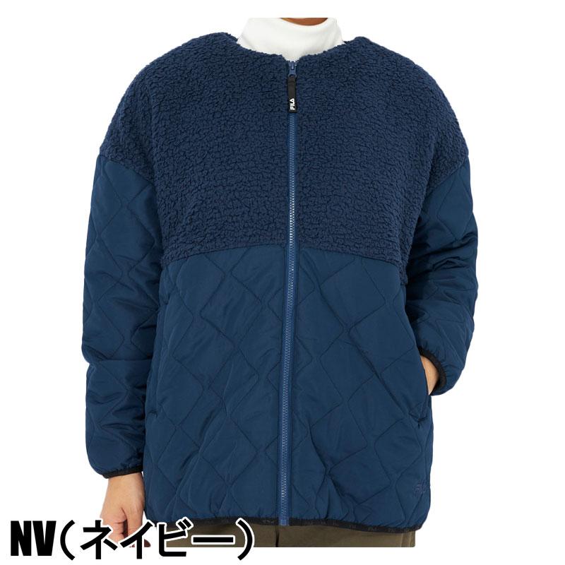 FILA（フィラ） レディース キルティングジャケット 443610 中綿 ボア