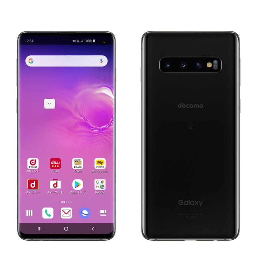 新品 未使用品 白ロム」SIMフリー docomo Galaxy S10 SC-03L prism