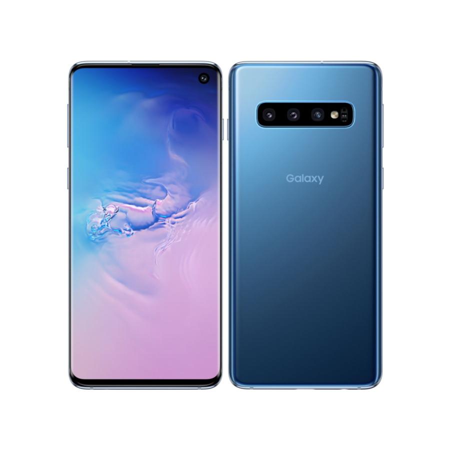 新品 未使用品 」SIMフリー Galaxy S10 SM-G973C Prism Blue ブルー