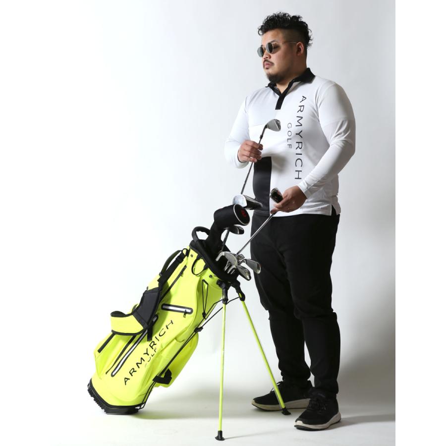 同梱不可 大きいサイズ キャディバッグ メンズ スタンド型 撥水 耐久性