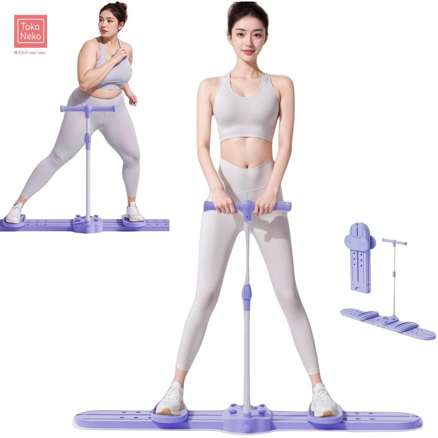 ダイエット器具 家庭用 静音 レッグスライダー耐荷重200kg 多機能