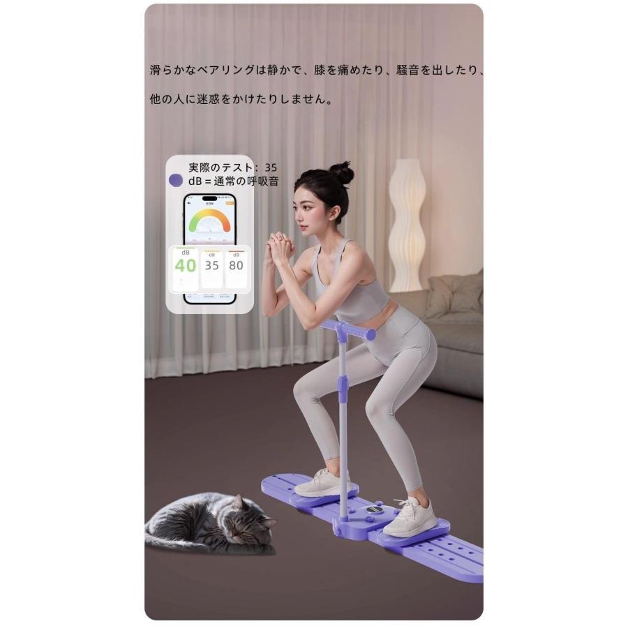 ダイエット器具 家庭用 静音 レッグスライダー耐荷重200kg 多機能