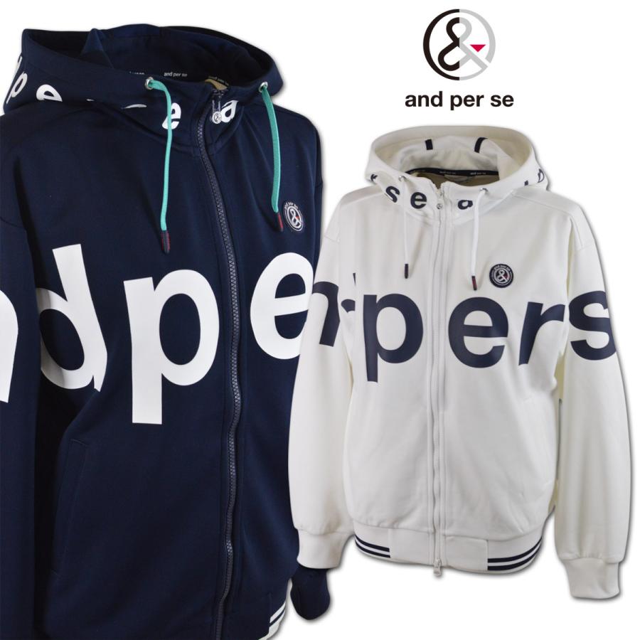 and per se（アンパスィ） ブルゾン ゴルフウェア レディース 春夏用