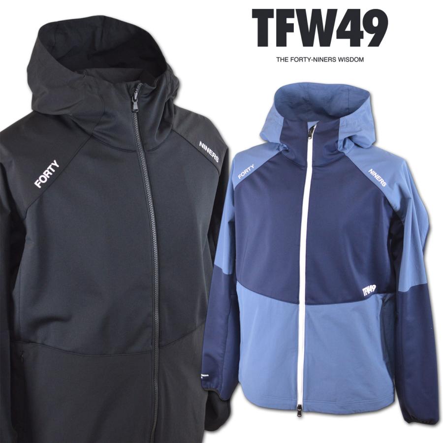 TFW49 ブルゾン ゴルフウェア ACTIVE HOODED JACKET メンズ 春夏用 黒