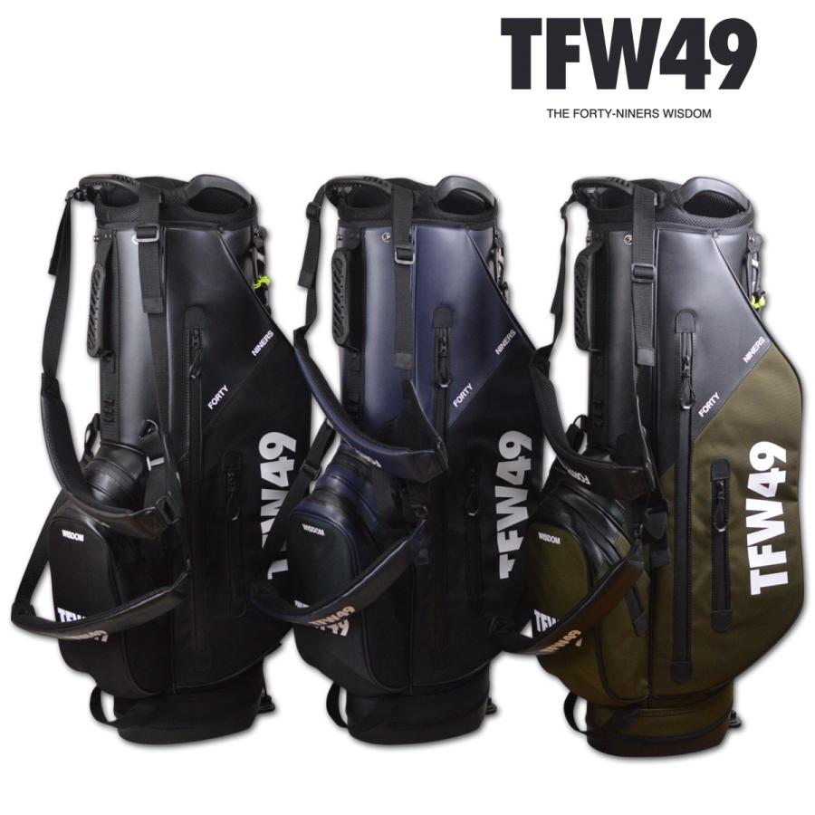 TFW49 キャディバッグ ゴルフバッグ 9.5インチ スタンド ゴルフ