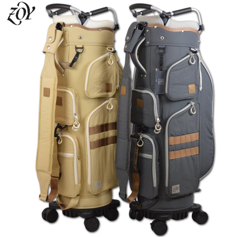 ZOY（ゾーイ） キャディバッグ 四輪キャディバッグ キャスター ゴルフ
