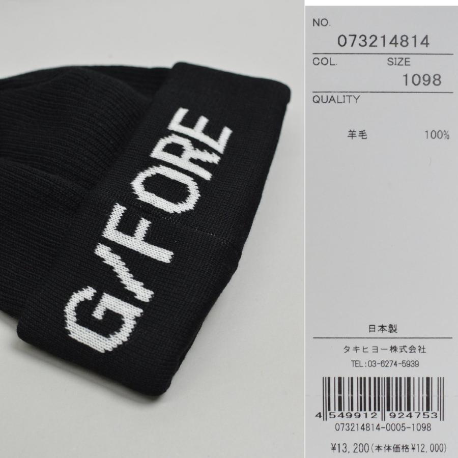 ジーフォア メンズ ニット帽子 G/FORE G FORE ゴルフ 073214814