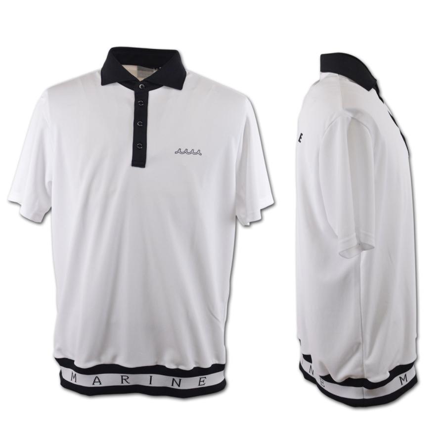 muta（ムータ） 半袖ポロシャツ メンズ マリン ゴルフ ゴルフウェア