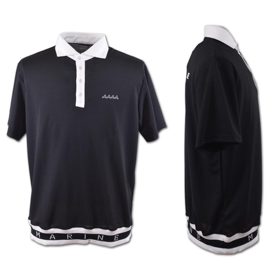 muta（ムータ） 半袖ポロシャツ メンズ マリン ゴルフ ゴルフウェア