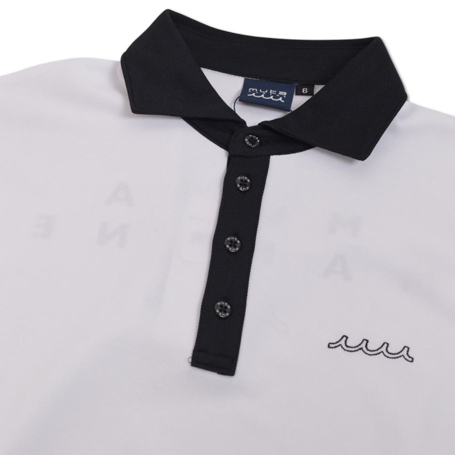 muta（ムータ） 半袖ポロシャツ メンズ マリン ゴルフ ゴルフウェア