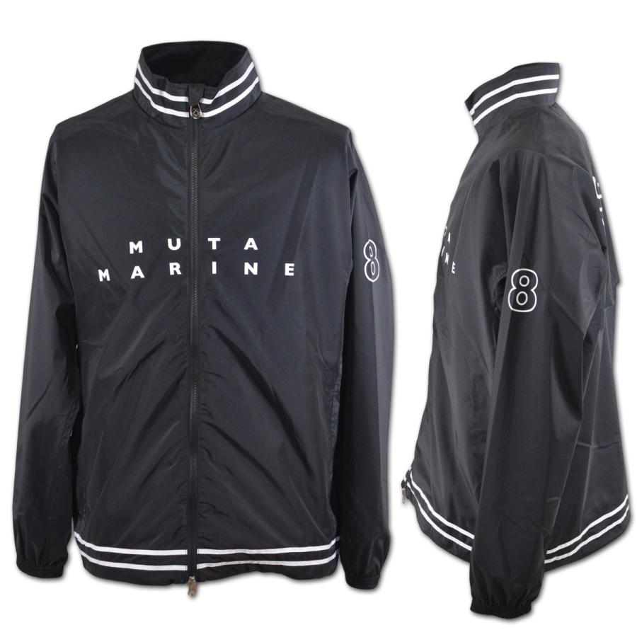 muta ブルゾン メンズ 秋冬用 黒 ベージュ M L ムータ マリン