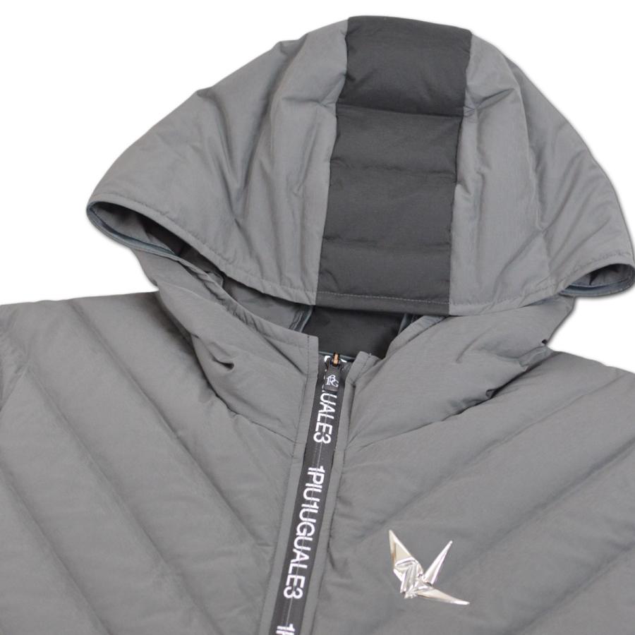 1PIU1UGUALE3 GOLF ダウンベスト メンズ ウノピュウノウグァーレトレ