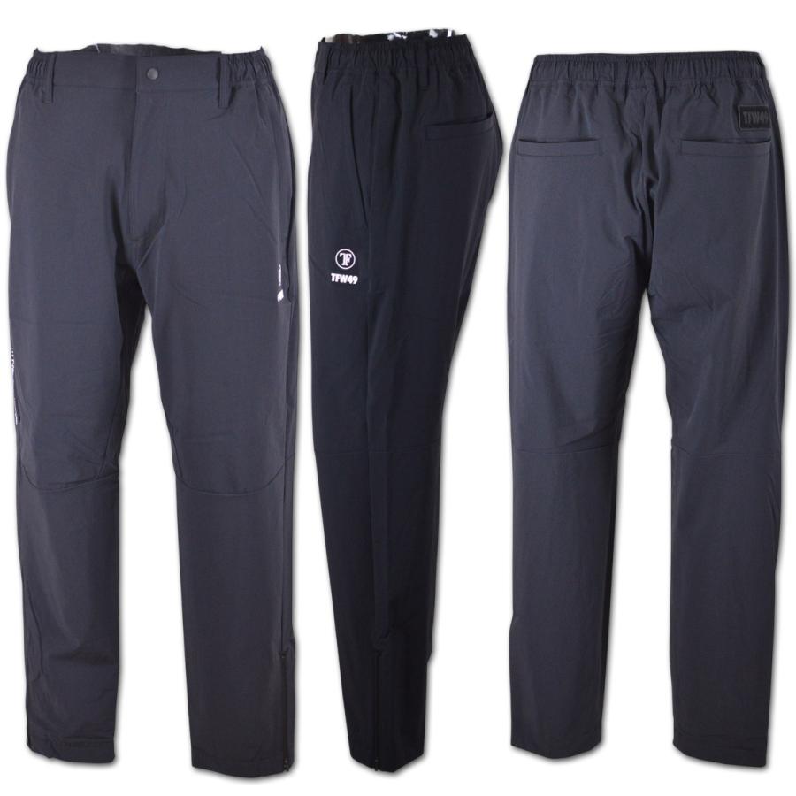 TFW49 パンツ ゴルフウェア メンズ 防寒 セットアップ 秋冬用 黒 紺