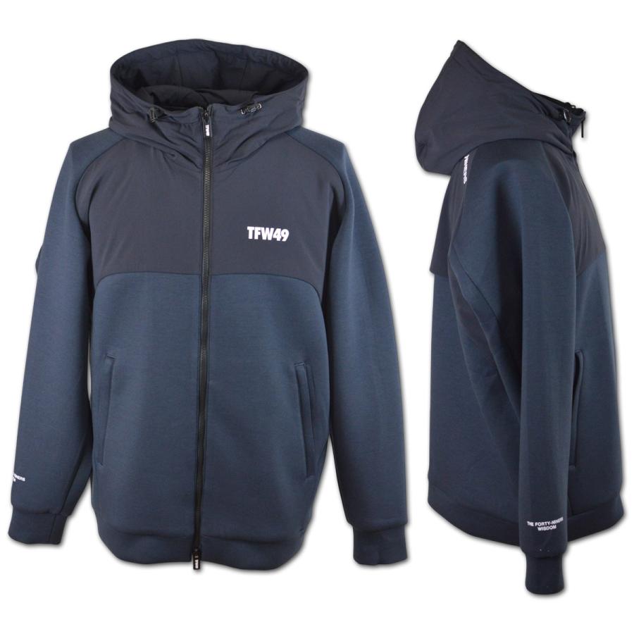 TFW49 パーカーブルゾン ゴルフウェア メンズ アウター 秋冬用 冬 黒