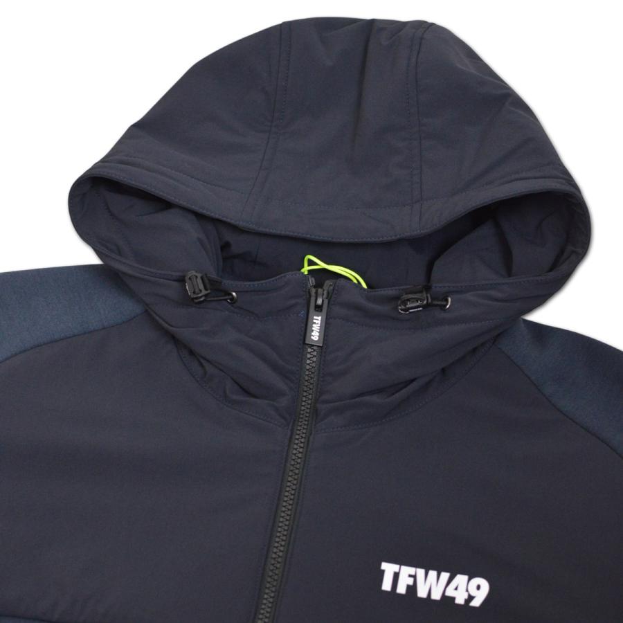 TFW49 パーカーブルゾン ゴルフウェア メンズ アウター 秋冬用 冬 黒