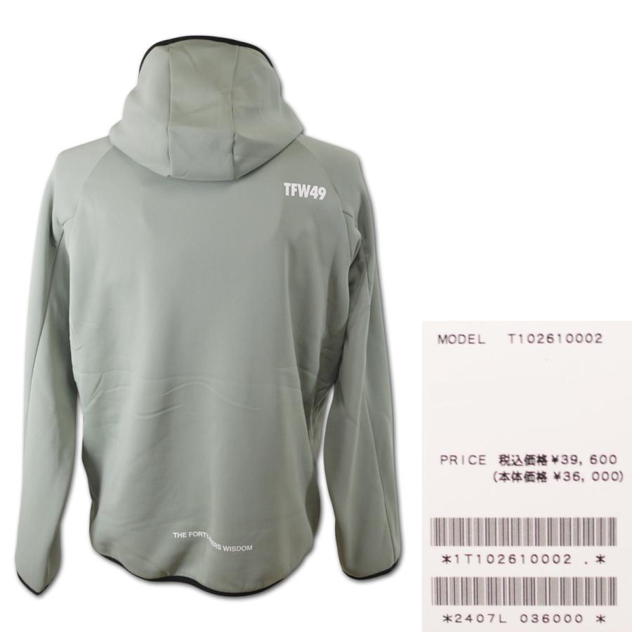 TFW49 パーカー ゴルフウェア メンズ 秋冬用 白 黒 グリーン 防寒 M L