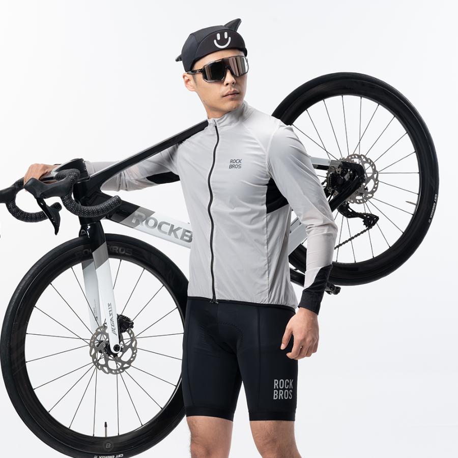ROCKBROS 【廃盤のため在庫限り】サイクルジャージ ウインドブレーカー