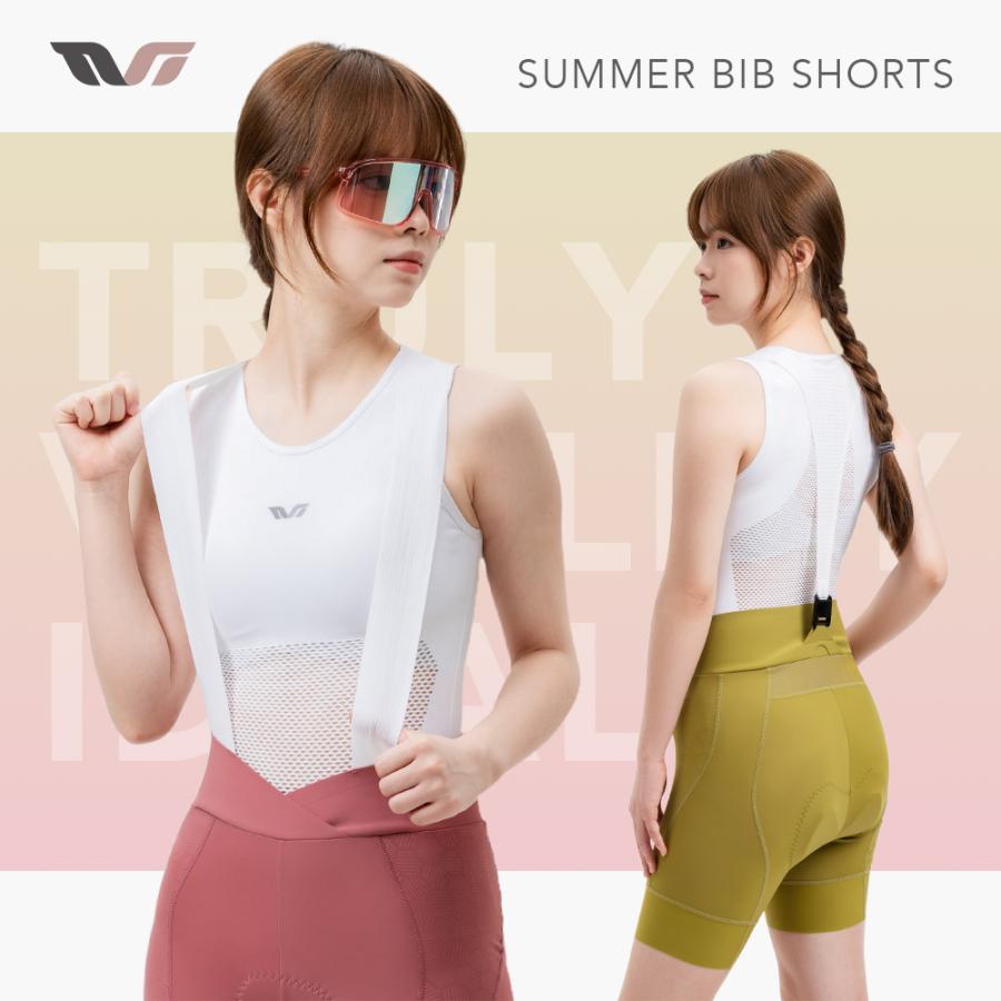 ROCKBROS ビブショーツ サイクルジャージ レディース サイクルウェア