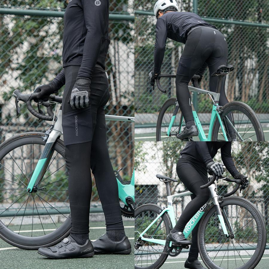 ROCKBROS サイクリング ジャージ ウェア パンツ レーパン パッド付き