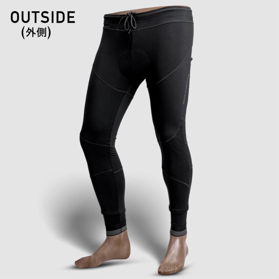 ROCKBROS サイクリングパンツ ロング サイクル レーサー 秋冬 衝撃吸収