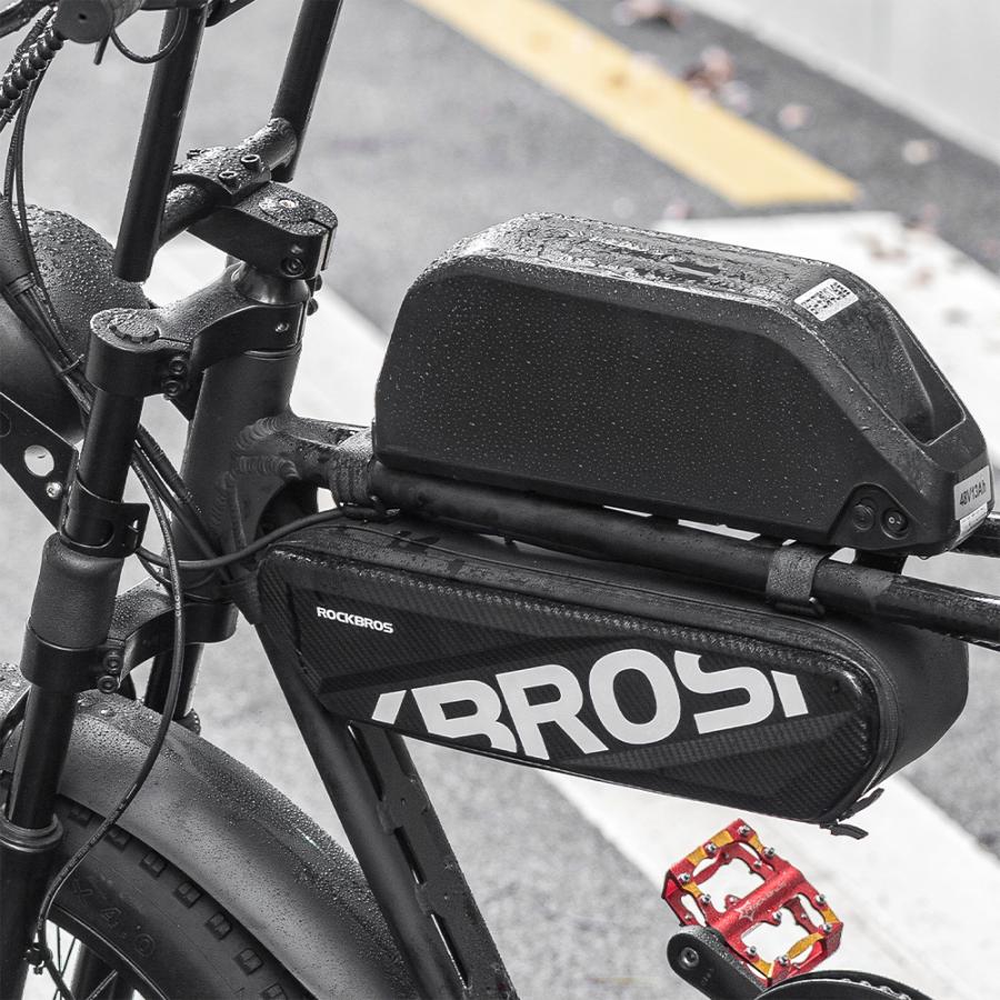 ROCKBROS フレームバッグ SUPER73向け トップチューブ 電動アシスト