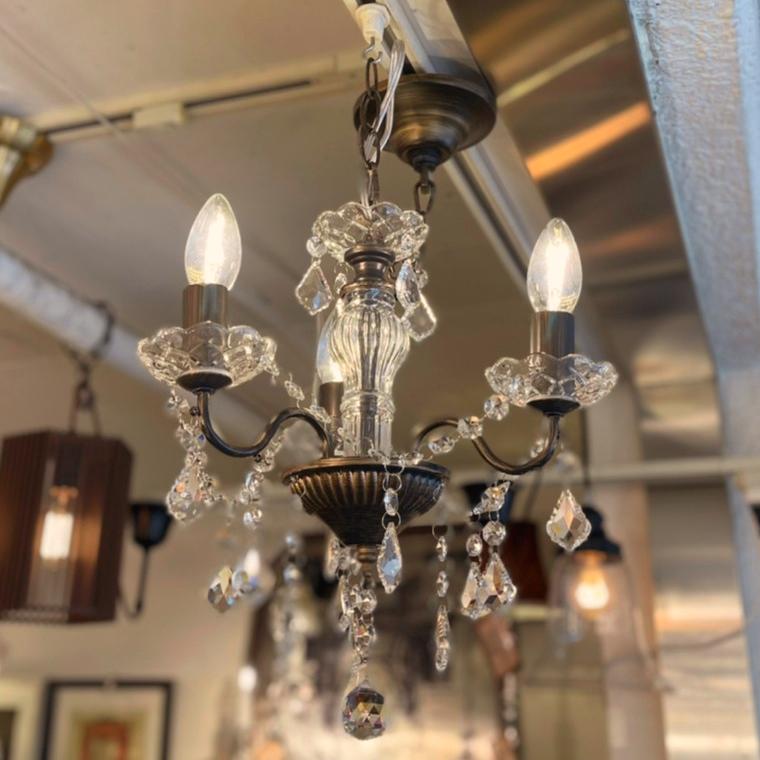 プチシャンデリア 照明 LED対応 アンティーク かわいい おしゃれ