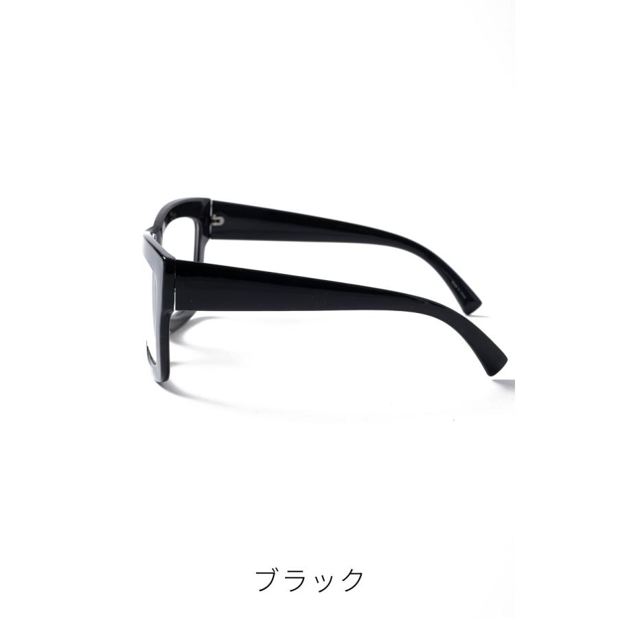 眼鏡 メンズ 伊達メガネ レディース スクエア 黒縁 : ankoROCK - 通販