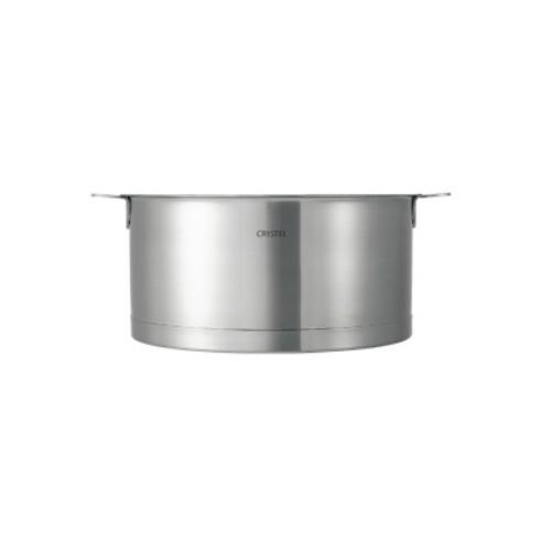 CRISTEL（クリステル） 鍋 両手鍋 深型 20cm Lシリーズ ステンレス ih