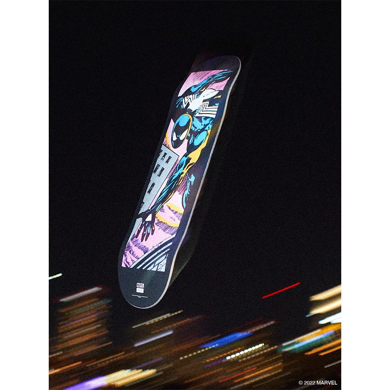 HUF（ハフ） スケボー デッキ スパイダー マーベル HUF X SPIDER-MAN