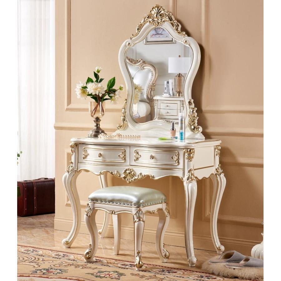 2/25まで最大15％お値引！条件は要問い合わせ！姫系ロココ調ドレッサー