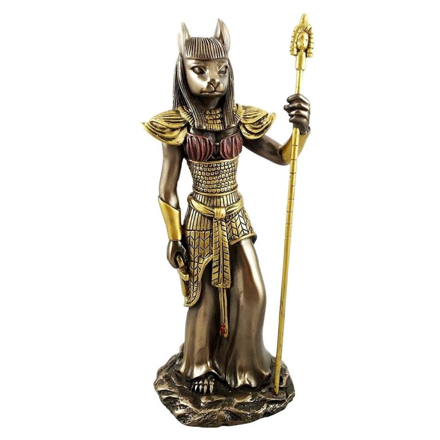 古代エジプト ネコの女神 バステト神（猫人間の形をしたフィギュア