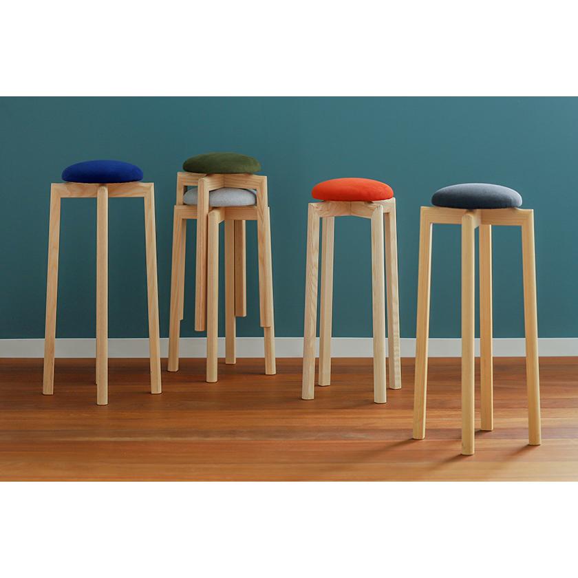 h-concept（アッシュコンセプト） スツール 椅子 木製 北欧 MUSHROOM