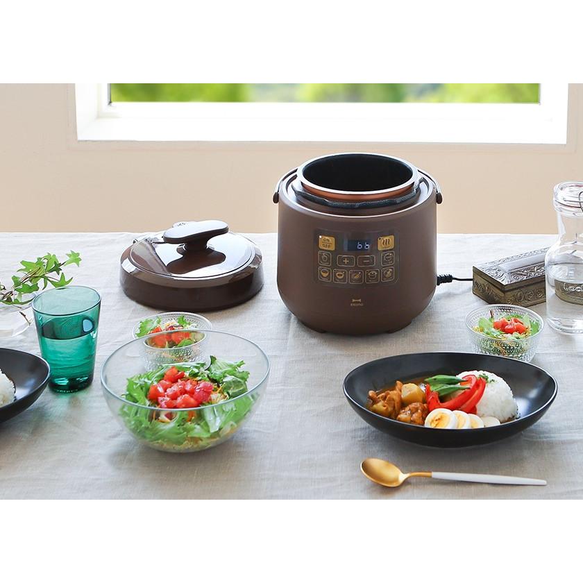 BRUNO（ブルーノ） 特典付［ BRUNO crassy+ マルチ圧力クッカー ］電気