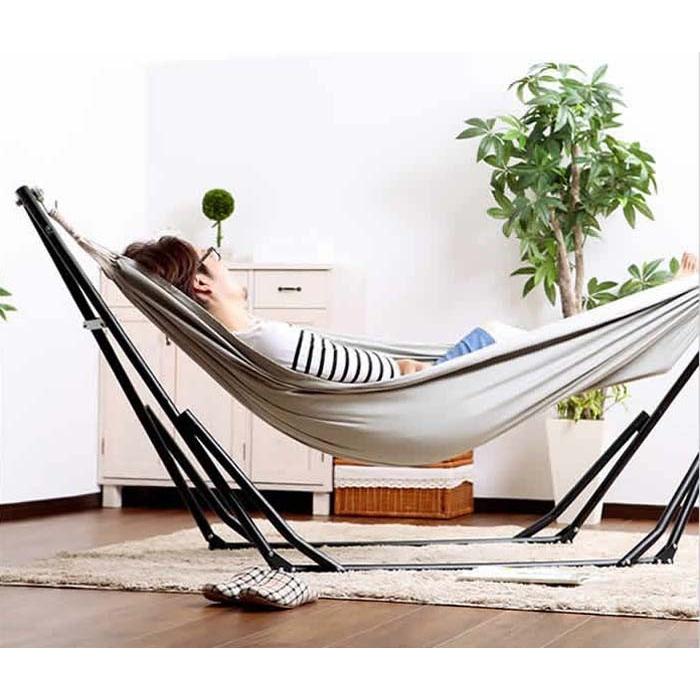 特典付［ 2WAY自立式ポータブルハンモック＆ハンモックチェア C-1