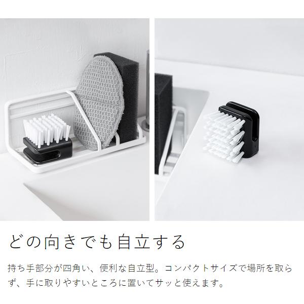 ＆NE ［ nikii 調理器具ブラシ スクエア ］たわし 台所 キッチン 掃除