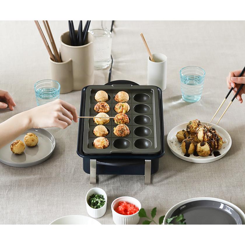 recolte（レコルト） ［ recolte HOME BBQ たこ焼きプレート ホーム