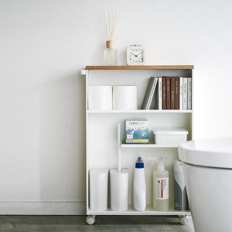 tower ［ ハンドル付きスリムトイレラック タワー ］山崎実業 トイレ