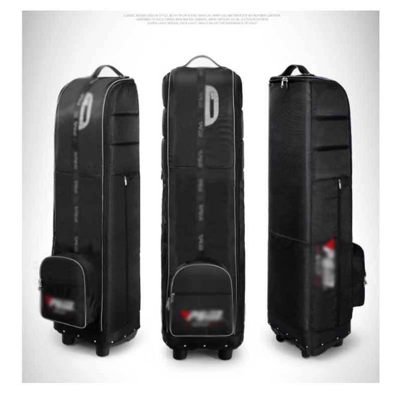 収納袋付き ゴルフバッグ カバー 飛行機 トラベルカバー キャスター