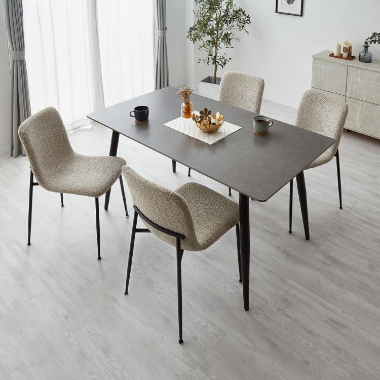 ダイニングチェア 4脚セット ブークレ おしゃれ チェア 椅子 イス いす