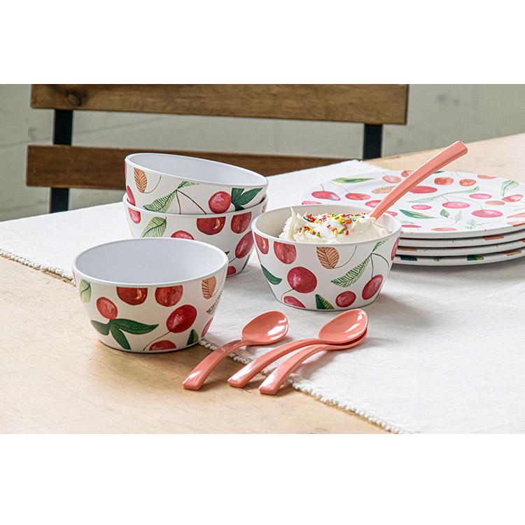 ベリーズ&チェリーズ 13点セット メラミン食器 割れにくい おしゃれ 食