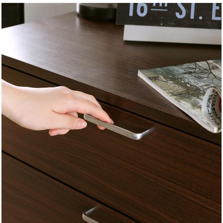 白井産業 チェスト タンス幅79cm 高さ80cm 衣類収納 ワイドタイプ 同