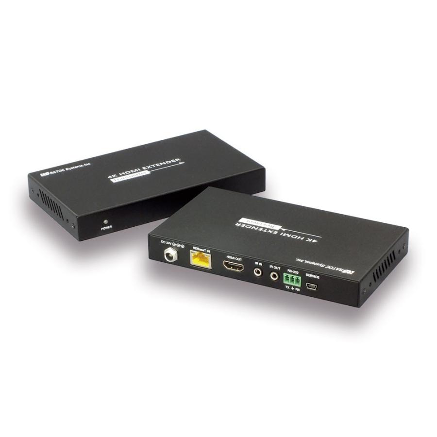 4K60Hz対応 HDMI延長器(40m) RS-HDEX40-4K : ラトックプレミアYahoo!店