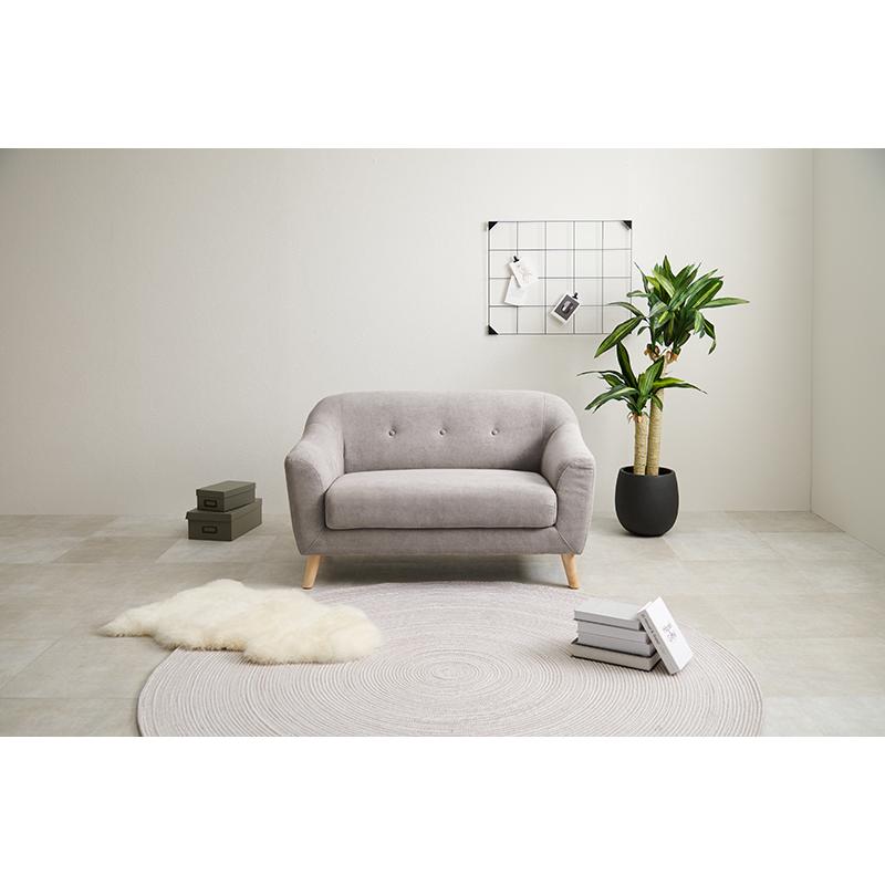 HAGiHARA（萩原） ソファー 2人掛け かわいい ナチュラルモダン