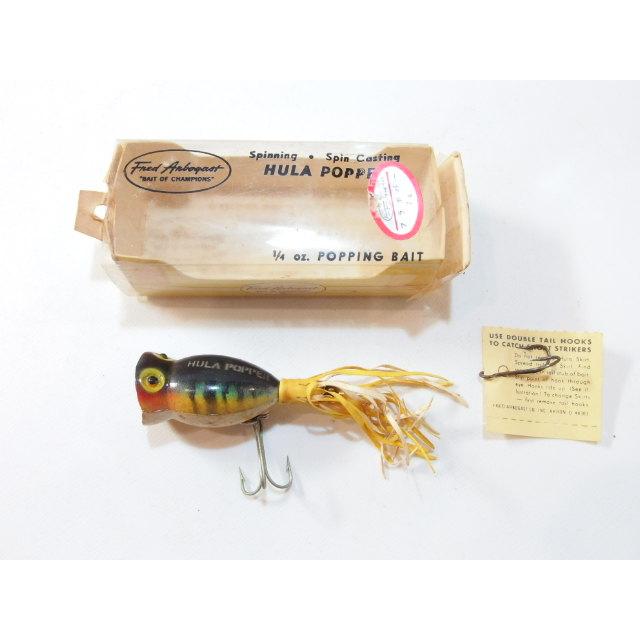 フレッドアーボガスト フラポッパー HULA POPPER トップウォーター