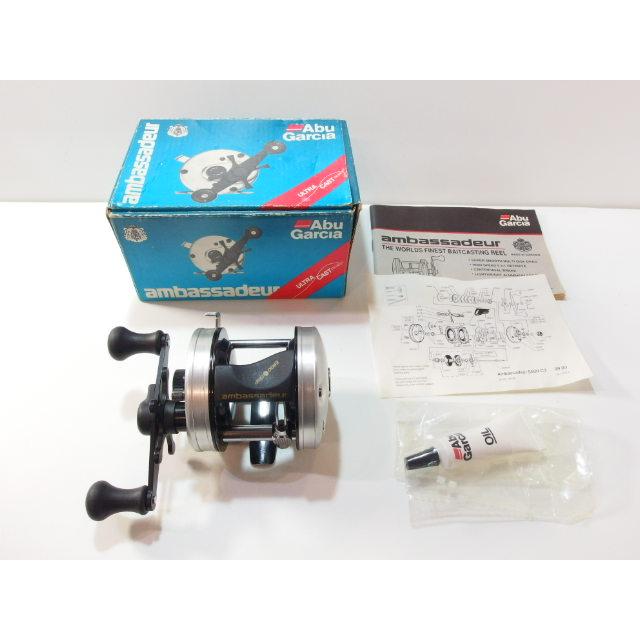 アブガルシア ABU アンバサダー 5500 C3 パーミング シルバー 右巻き